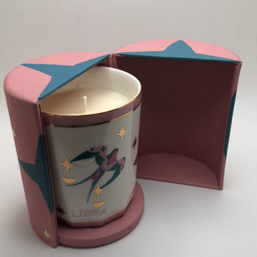 LOU BENESCH X ANTHROPOLOGIE STARGAZER ZODIAC BOXED CANDLE LIBRA